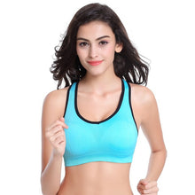 Load image into Gallery viewer, Women Racerback Bra Fitness Padded Breathable Workout Top Tank