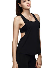 Load image into Gallery viewer, Summer Sexy Fitness Clothes Women Tank Tops Loose Workout Sleeveless Quick Dry Vest Singlet For Women T-shirt