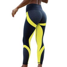Load image into Gallery viewer, Workout Leggins Sexy Mesh Printed Leggings fitness For Women clothing Sporting mujer Elastic Slim Pants push up Dropshipping