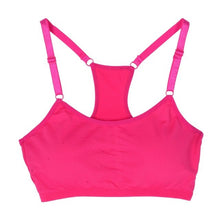 Load image into Gallery viewer, Women Padded Workout Fitness Tank Top Seamless Racerback Casual Female Bra Underwear