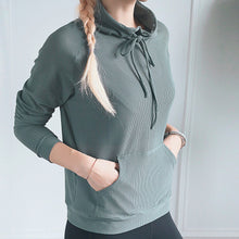 Load image into Gallery viewer, liser Women's clothes short coat jacket gym clothes fitness sports comfortable wild breathable