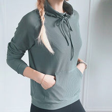 Load image into Gallery viewer, liser Women's clothes short coat jacket gym clothes fitness sports comfortable wild breathable