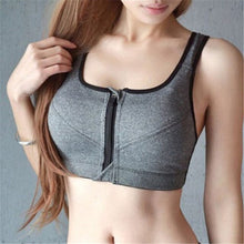 Load image into Gallery viewer, Women Sport Bras Top Solid Black Padded Yoga Brassiere Fitness Sports Tank Top Female Sport Running Bra Push Up Lady Sports Bras