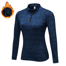 Load image into Gallery viewer, 2019 Winter Thin Fleece Basic Jacket Women Long Sleeve Short Zipper Women's Warm Clothing Female For Joggers Fitness Workout