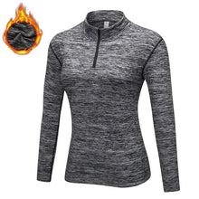 Load image into Gallery viewer, 2019 Winter Thin Fleece Basic Jacket Women Long Sleeve Short Zipper Women's Warm Clothing Female For Joggers Fitness Workout