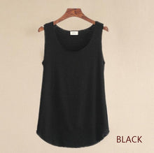 Load image into Gallery viewer, HOT summer Fitness Tank Top New T Shirt Plus Size Loose Model Women T-shirt Cotton O-neck Slim Tops Fashion Woman Clothes