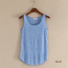 Load image into Gallery viewer, HOT summer Fitness Tank Top New T Shirt Plus Size Loose Model Women T-shirt Cotton O-neck Slim Tops Fashion Woman Clothes