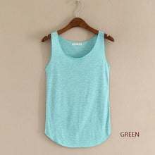 Load image into Gallery viewer, HOT summer Fitness Tank Top New T Shirt Plus Size Loose Model Women T-shirt Cotton O-neck Slim Tops Fashion Woman Clothes