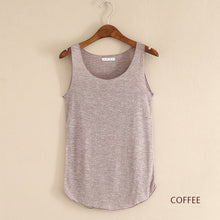 Load image into Gallery viewer, HOT summer Fitness Tank Top New T Shirt Plus Size Loose Model Women T-shirt Cotton O-neck Slim Tops Fashion Woman Clothes