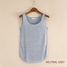 Load image into Gallery viewer, HOT summer Fitness Tank Top New T Shirt Plus Size Loose Model Women T-shirt Cotton O-neck Slim Tops Fashion Woman Clothes