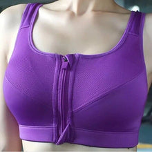 Load image into Gallery viewer, Sport Bra Women Sexy Female Fitness Bra Padded Top Female Bra Sleeveless Vest Quick Dry Elastic Running Gym Sport Vest Underwear