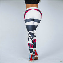 Load image into Gallery viewer, SVOKOR Letter Print Leggings Women Fitness High Waist Push Up Trousers Breathable And Comfortable Workout Girl Leggings