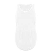 Load image into Gallery viewer, Gym Tank Top Women Clothes 2019 Summer Top Black White t Shirt Sleeveless Workout Tank Tops Long High Low Sexy Fitness Tops Cami