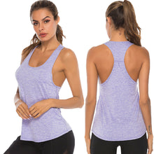 Load image into Gallery viewer, Women‘s Sports Gym Racer Back Running Vest Laides Fitness Solid Casual Jogging Singlet Soft Tank Tops 2019 New