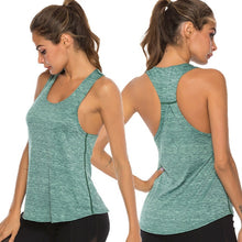 Load image into Gallery viewer, Women‘s Sports Gym Racer Back Running Vest Laides Fitness Solid Casual Jogging Singlet Soft Tank Tops 2019 New
